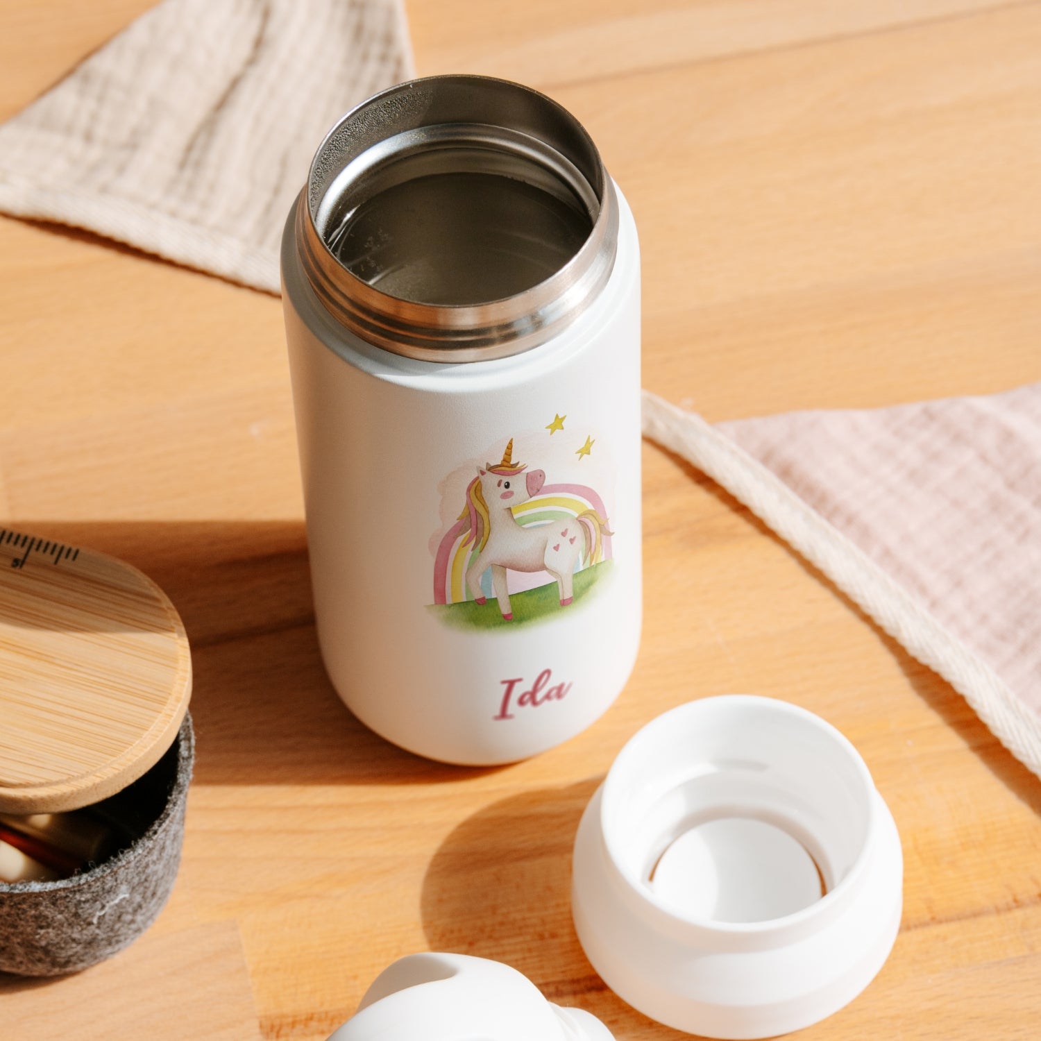 | Trinkflasche Tierwelt | Design 012.01. | Farbdruck