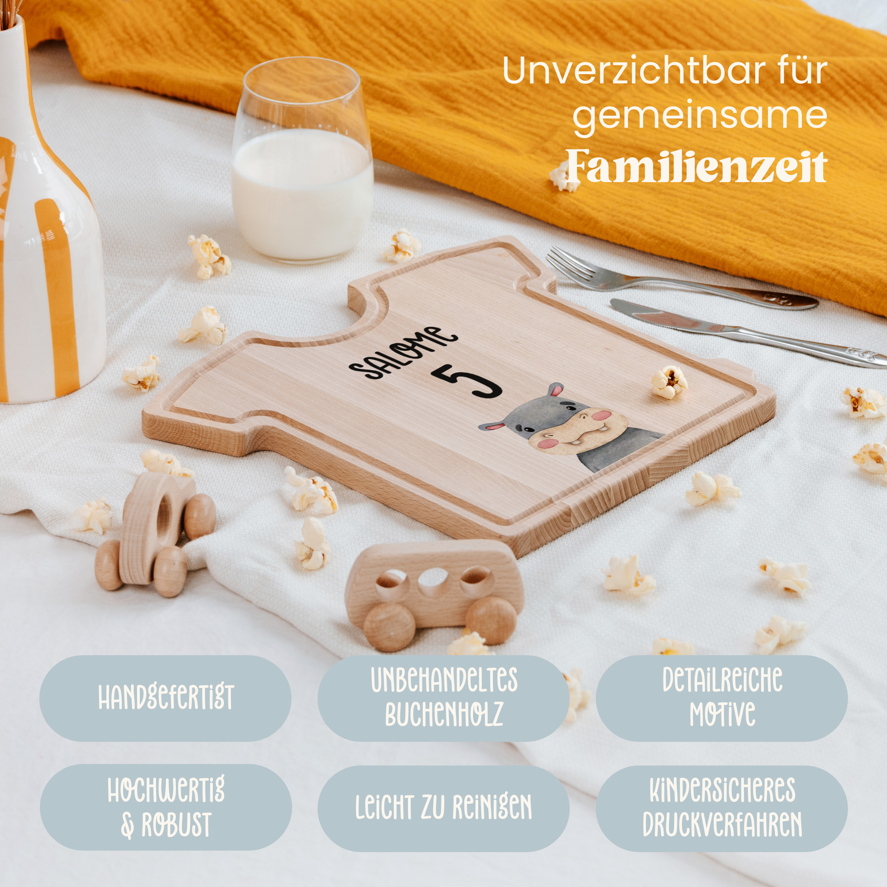 Frühstücksbrettchen | Trikot | Farbdruck
