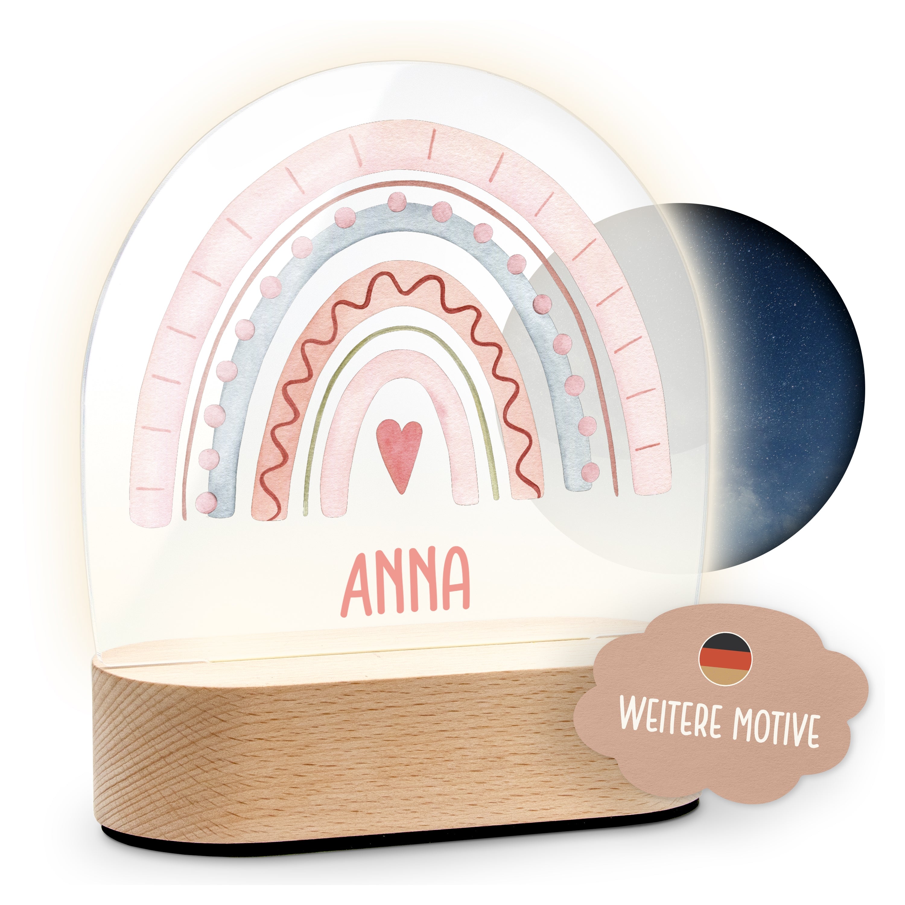 Nachtlicht | Design 004.01. | Farbdruck