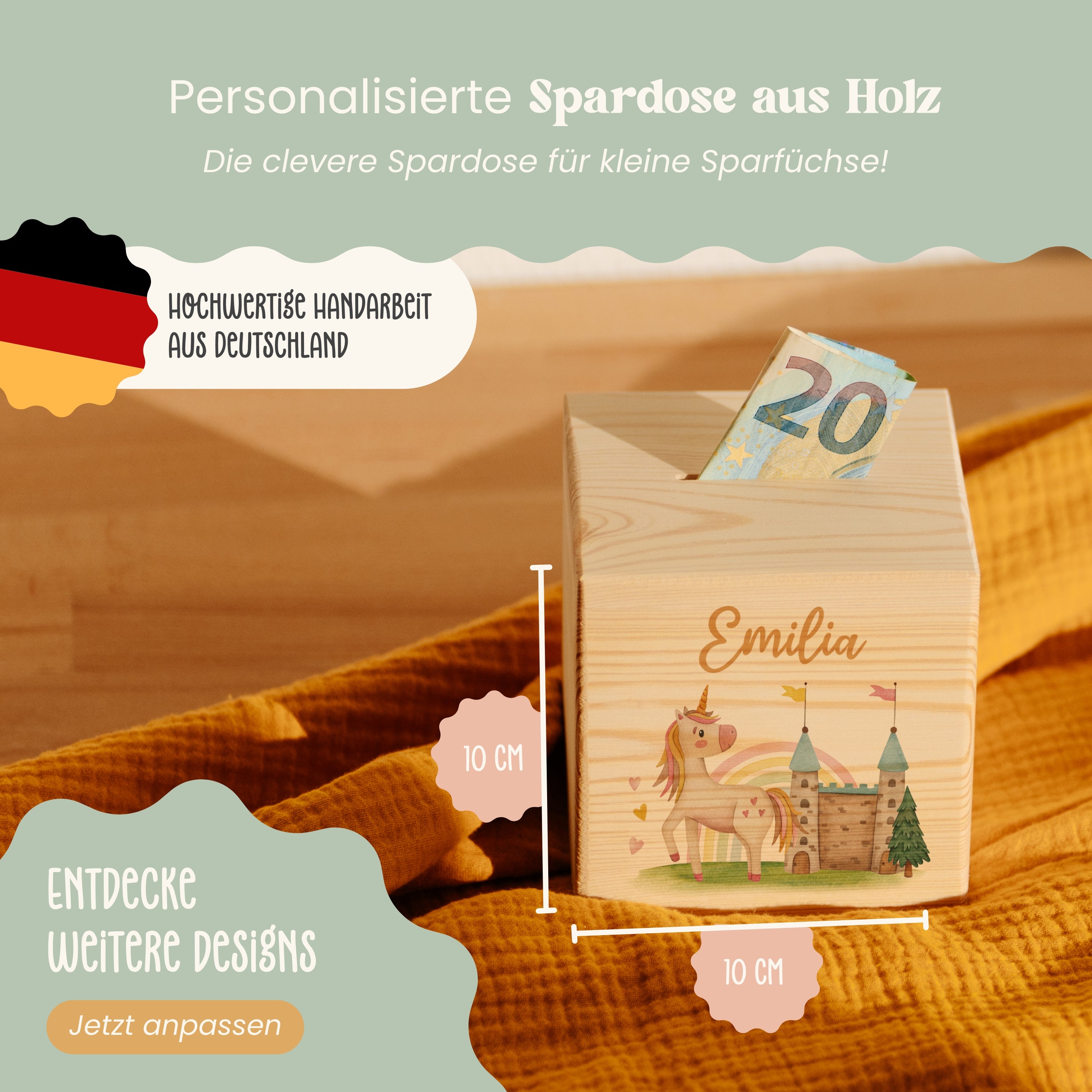 Spardose | Design 003.03. | Farbdruck