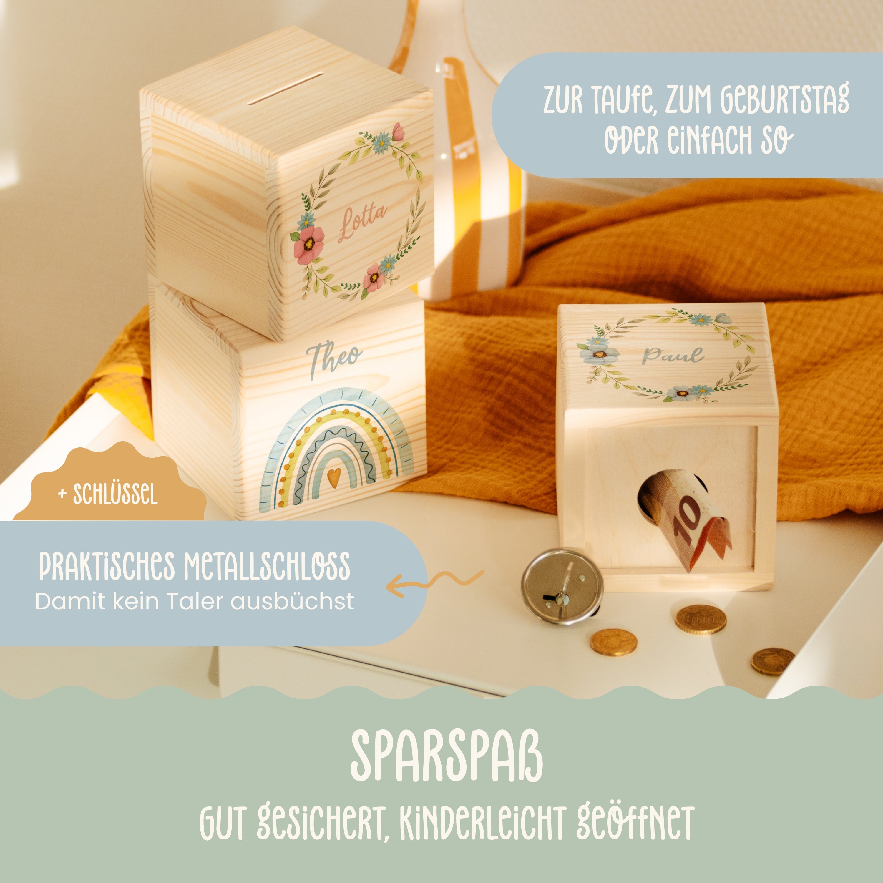 Spardose | Design 003.04. | Farbdruck