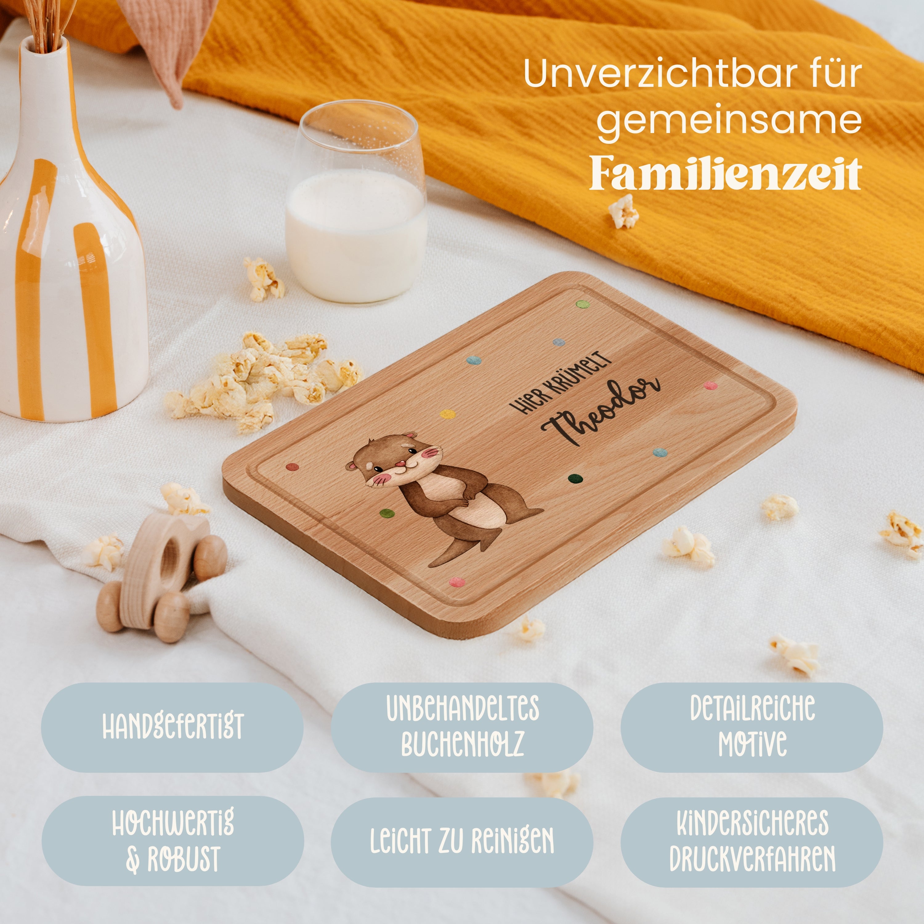 Frühstücksbrettchen | XL | Design 006.01. | Farbdruck