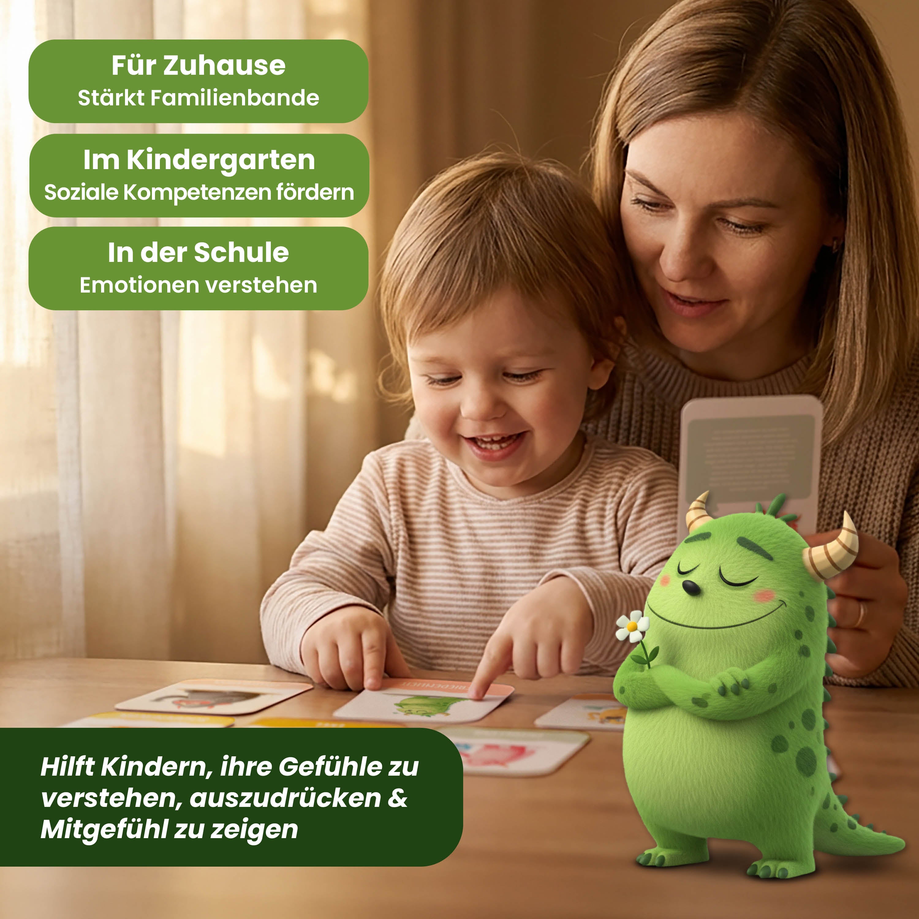Gefühlskarten | für Kinder – 50 Emotionskarten zum Gefühle erkennen & verstehen ab 4 Jahren