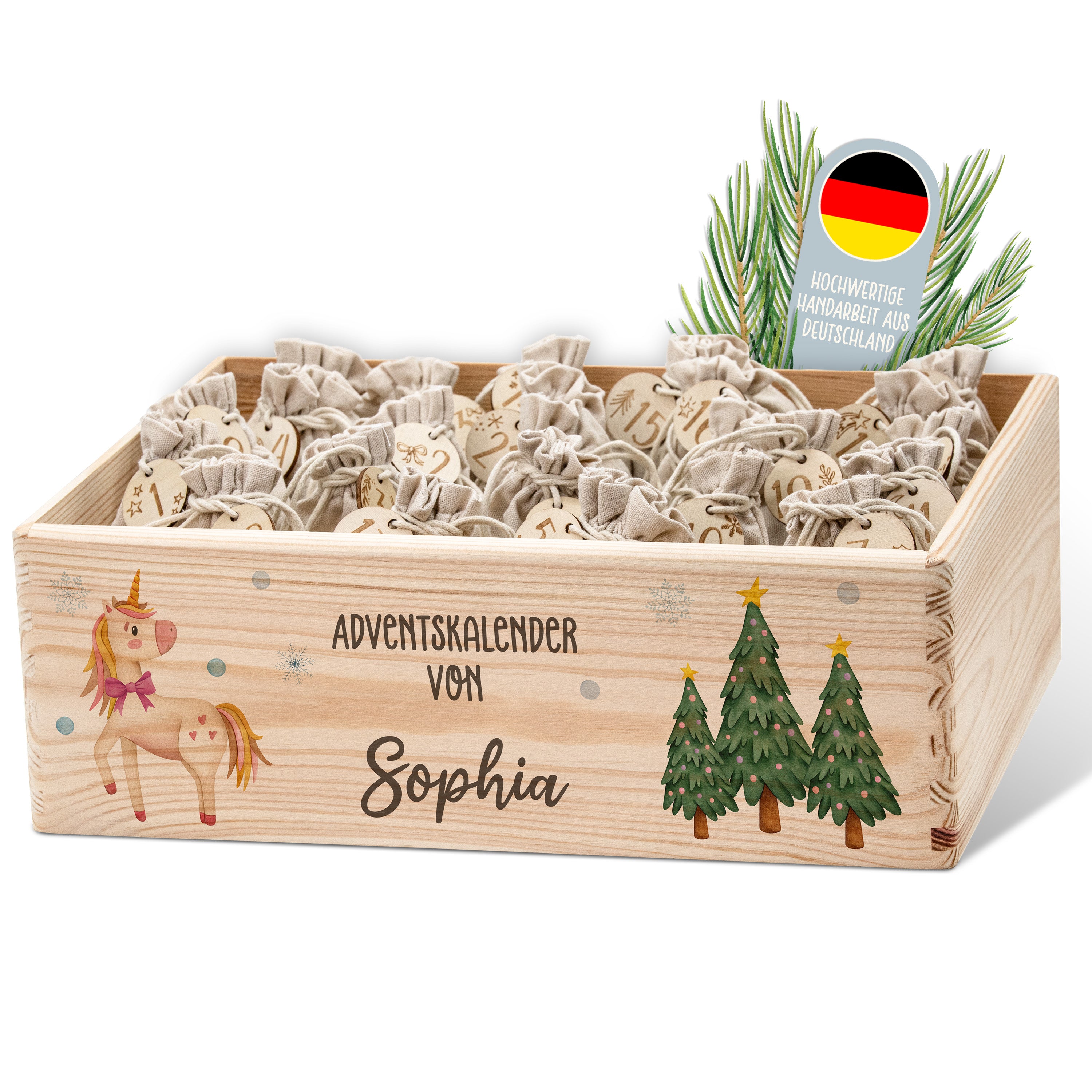 Adeventskalender Kiste Tierwelten