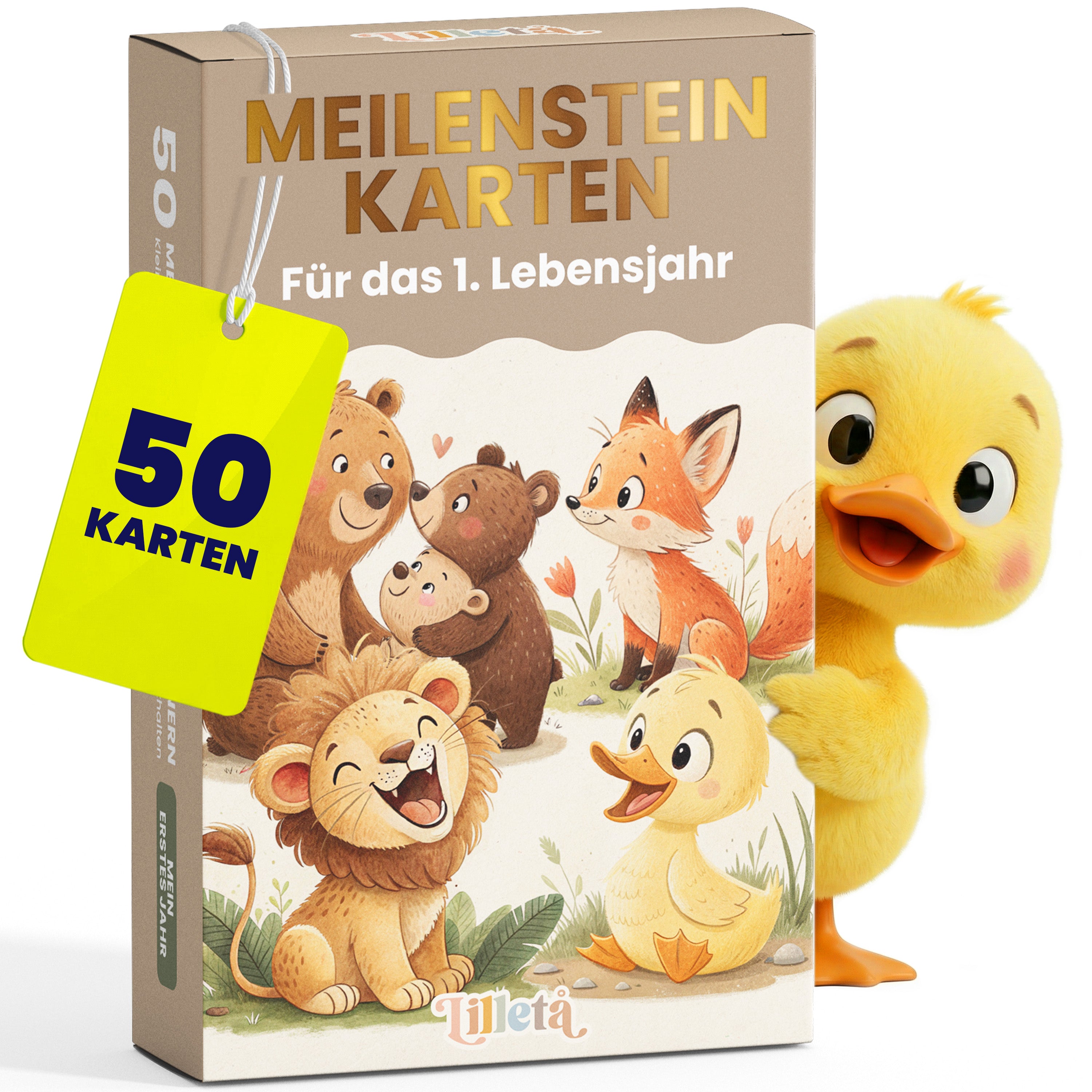 Meilensteinkarten | Baby – 50 liebevolle Karten für besondere Momente im ersten Jahr